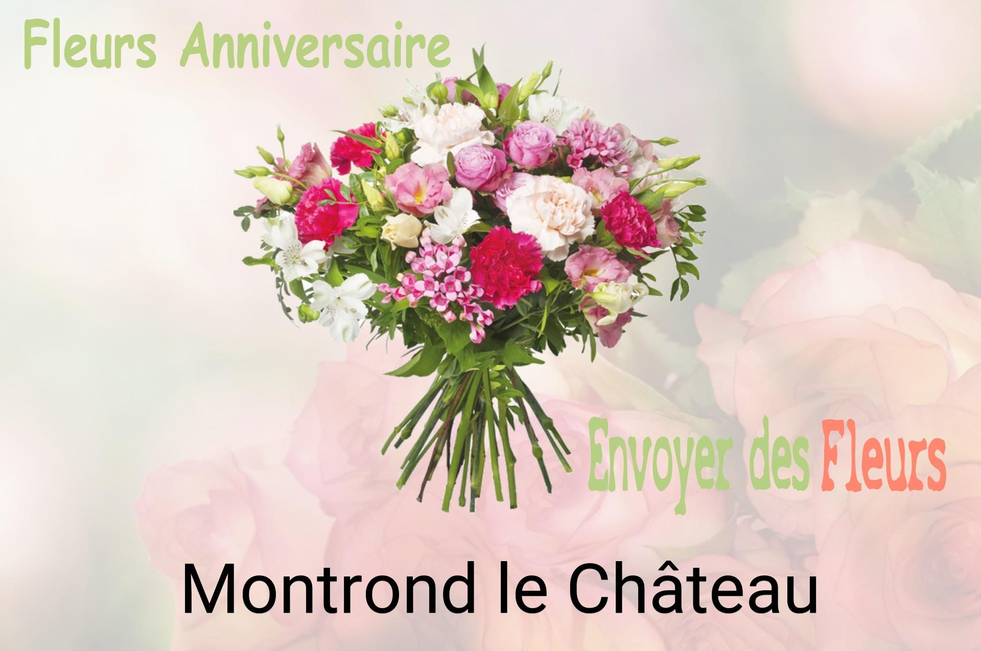 Bouquet de fleurs d’anniversaire livré à Montrond-le-Château